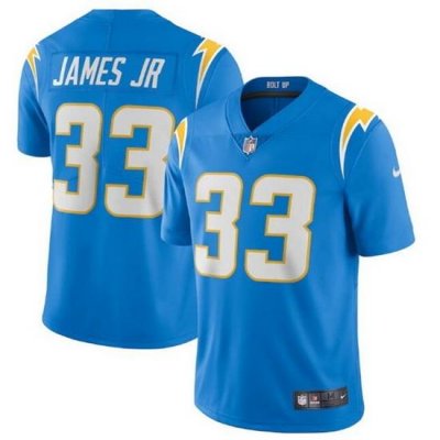 Youth Los Angeles Chargers 33 Derwin James JR Blue Vapor Untouchable Limited Stitched Jersey