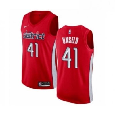 Youth Nike Washington Wizards 41 Wes Unseld Red Swingman Jersey Earned Edition