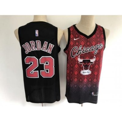 Men's Chicago Bulls #23 Michael Jordan Salute To Service Basketbal Jersey