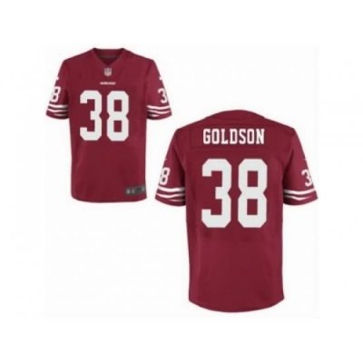 Nike San Francisco 49ers 38 Dashon Goldson Red Elite NFL Jersey