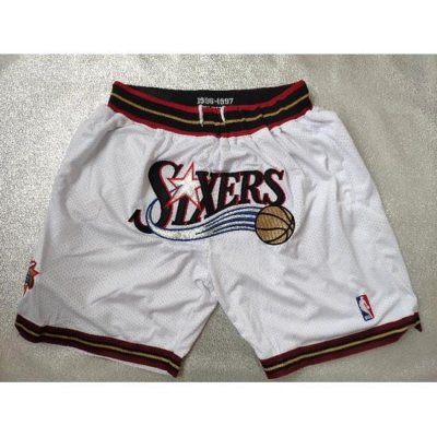 Philadelphia 76ers Basketball Shorts 011