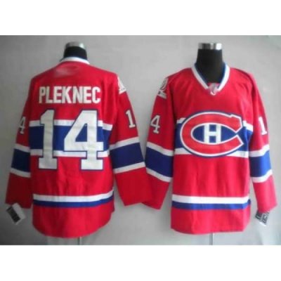 Montreal Canadiens 14 PLEKNEC red Jerseys NEW CH