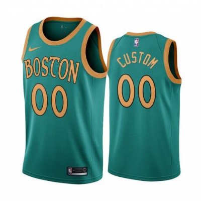 Nike Celtics Custom Green 2019 20 City Edition NBA Jersey