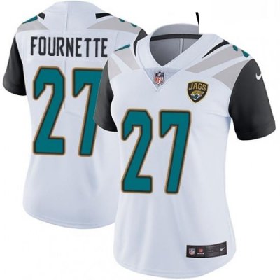 Womens Nike Jacksonville Jaguars 27 Leonard Fournette Elite White NFL Jersey