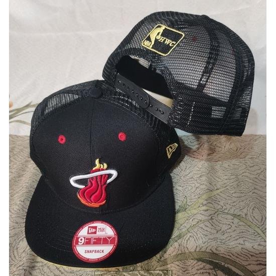 Miami Heat Snapback Cap 24E35