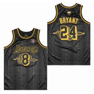 Men Legend 24 Kobe Bryant Cool Base Black Stitched Baskeball Jerseys