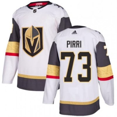 Womens Adidas Vegas Golden Knights 73 Brandon Pirri Authentic White Away NHL Jersey