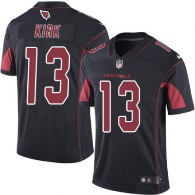 Nike Cardinals #13 Christian Kirk Black Mens Stitched NFL Limited Rush Jersey