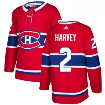 Youth Adidas Montreal Canadiens 2 Doug Harvey Premier Red Home NHL Jersey