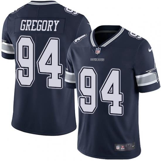 Nike Cowboys #94 Randy Gregory Navy Blue Team Color Mens Stitched NFL Vapor Untouchable Limited Jersey