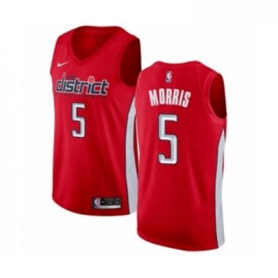 Youth Nike Washington Wizards 5 Markieff Morris Red Swingman Jersey Earned Edition