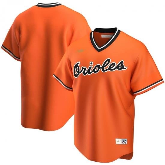 Men Baltimore Orioles Nike Alternate CooperstoWn Collection Team MLB Jersey Orange