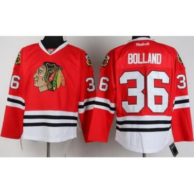 Chicago Blackhawks 36 Dave Bolland Red NHL Jerseys