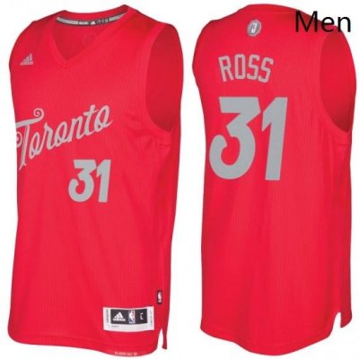 Mens Toronto Raptors 31 Terrence Ross Red 2016 2017 Christmas Day NBA Swingman Jersey