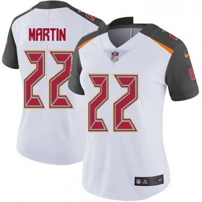 Womens Nike Tampa Bay Buccaneers 22 Doug Martin Elite White NFL Jersey