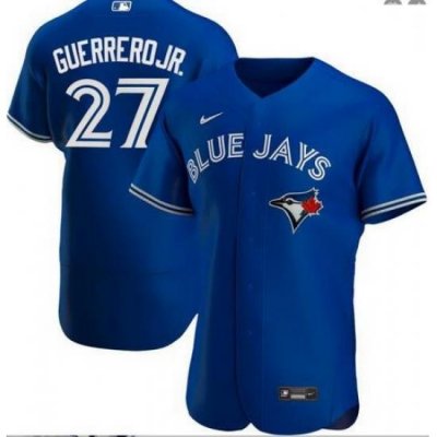 Blue Jays 27 Vladimir Guerrero Jr Royal 2020 Nike Flexbase Jersey