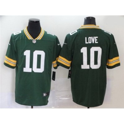 Youth Green Bay Packers 10 Jordan Love Green 2020 NFL Draft First Round Pick Vapor Untouchable Limited Jersey