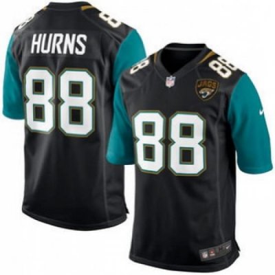 Nike Jaguars 88 Allen Hurns Black Team Color Mens Stitched NFL Elite Jersey