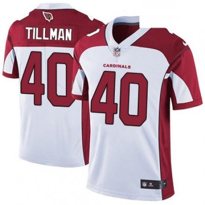 Men Nike Arizona Cardinals 40 Pat Tillman White Vapor Untouchable Limited Player NFL Jersey