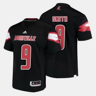 Louisville Cardinals Jaylen Smith College Football Black Jersey