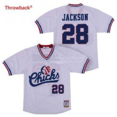 #28 Bo Jackson Chicks Movie Jersey