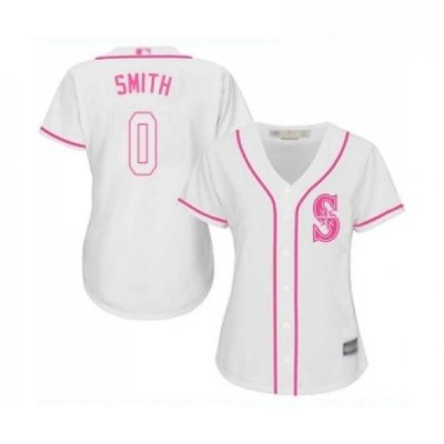 Womens Seattle Mariners 0 Mallex Smith Replica White Fashion Cool Base Baseball Jersey