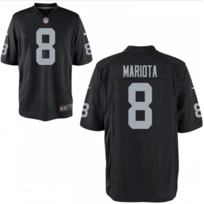 Youth Raiders  8 Marcus Mariota Black Vapor Limited Jersey