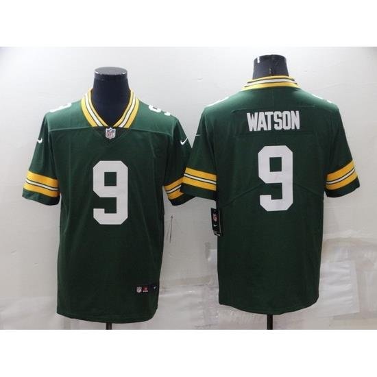 Men Green Bay Packers 9 Christian Watson Green Vapor Untouchable Limited Stitched Football Jersey