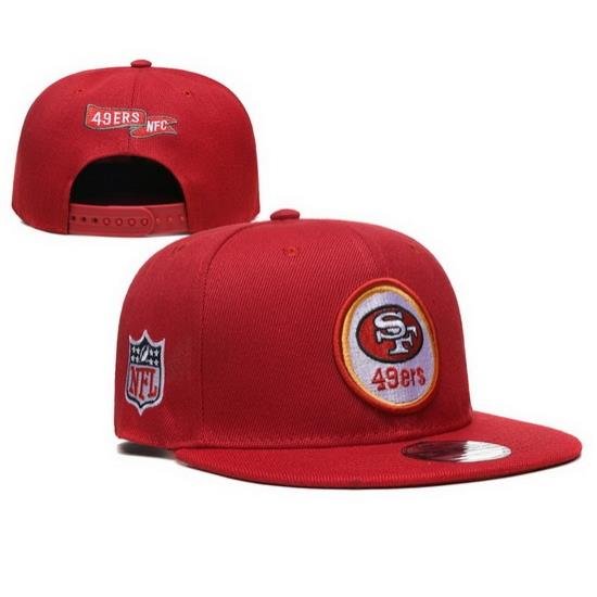 San Francisco 49ers Snapback Hat 24E15