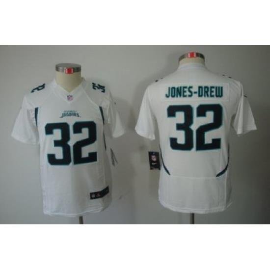 Youth Nike Jacksonville Jaguars #32 Maurice Jones-Drew White Color[Youth Limited Jerseys]