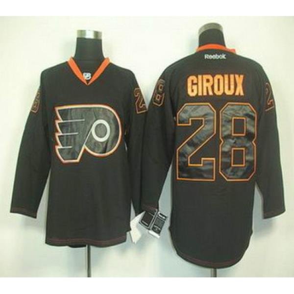 Philadelphia Flyers #28 CLAUDE GIROUX black ice Jersey