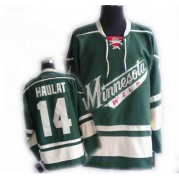 Youth Minnesota Wild 14# HAVLAT GREEN2