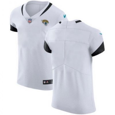 Nike Jaguars Blank White Mens Stitched NFL Vapor Untouchable Elite Jersey