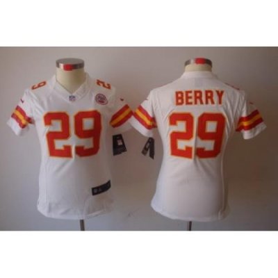 Women Nike Kansas City Chiefs #29 Berry White Color[NIKE LIMITED Jersey]