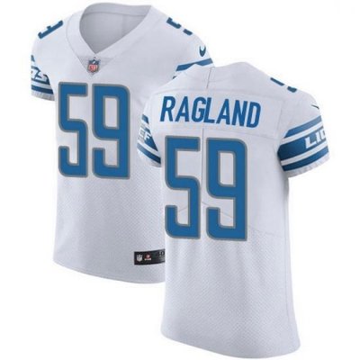 Nike Detroit Lions 59 Reggie Ragland White Men Stitched NFL New Elite Jersey