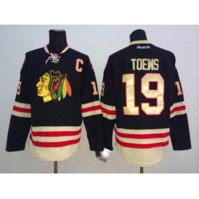 NHL chicago blackhawks #19 Jonathan Toews black jerseys(2015 new classic)