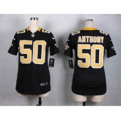 nike women nfl jerseys new orleans saints 50 anthony black[nike]