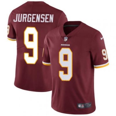 Nike Redskins #9 Sonny Jurgensen Burgundy Red Team Color Mens Stitched NFL Vapor Untouchable Limited Jersey