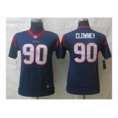 Nike Youth jerseys houston texans #90 clowney blue[clowney]