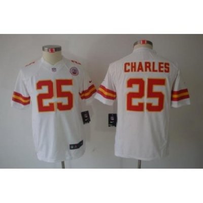 Youth Nike Kansas City Chiefs 25 Charles White LIMITED Jerseys