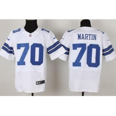 Nike Dallas Cowboys 70 Zack Martin White Elite NFL Jersey