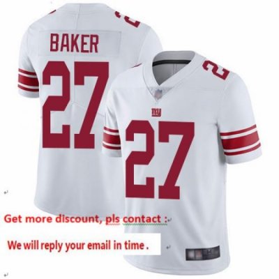 Giants 27 Deandre Baker White Men Stitched Football Vapor Untouchable Limited Jersey