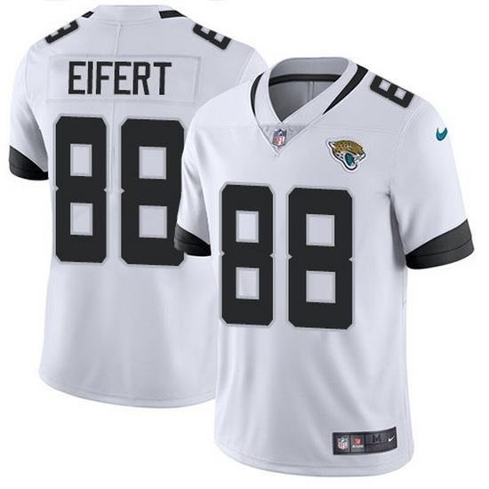 Nike Jaguars 88 Tyler Eifert White Men Stitched NFL Vapor Untouchable Limited Jersey