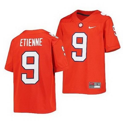 Clemson Tigers Travis Etienne Orange College Football Nfl Alumni Jersey