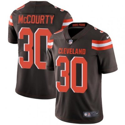 Men Nike Browns #30 Jason McCourty Brown Team Color Stitched NFL Vapor Untouchable Limited Jersey