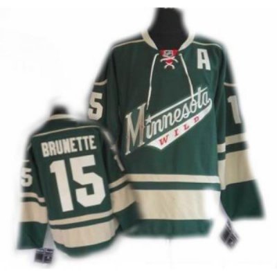 Minnesota Wild 15# BRUNETTE green