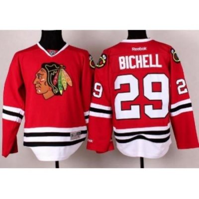 Chicago Blackhawks 29 Bryan Bickell Red NHL Jerseys