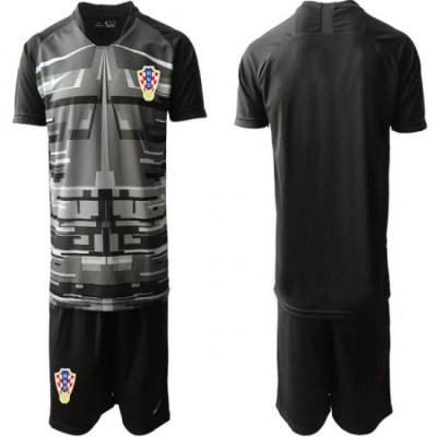 Mens Croatia Short Soccer Jerseys 032