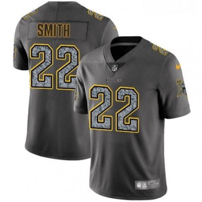 Youth Nike Minnesota Vikings 22 Harrison Smith Gray Static Vapor Untouchable Limited NFL Jersey