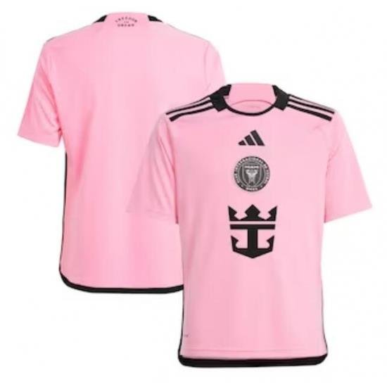 Youth Inter Miami CF adidas Pink 2024 2getherness Replica Jersey